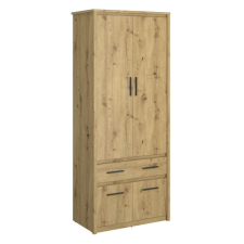  Szekrény 4D1S/40, artisan tölgy, AIRON bútor
