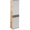  Szekrény akasztós TYP 2, wotan tölgy/fehér, CYRIL