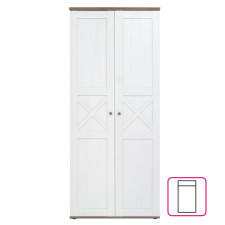  Szekrény, canyon fenyő/sonoma trüffel tölgy, TEINA SZF2D007 bútor