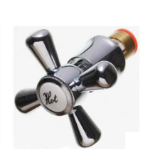 Szelepfelső 1/2" kerámiabetét+csillagtekerő (csapbetét) hot fürdőkellék