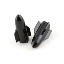  Szelepsapkák STR8 Rakéta fekete egyéb motorkerékpár alkatrész