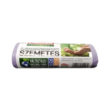  Szemeteszsák (20 db, 20 l), újrahasznosított tisztító- és takarítószer, higiénia