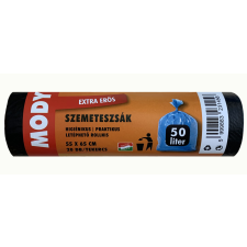  Szemeteszsák 55x65 50 literes fekete, 15 mikron tisztító- és takarítószer, higiénia