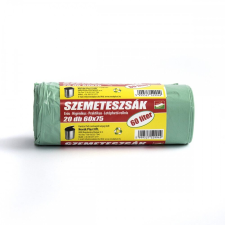 Szemeteszsák 60x75 20db-os 60l. 15 mikronNovák tisztító- és takarítószer, higiénia