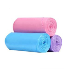  Szemeteszsák 70x110 cm 0.03 mm, 130 liter, 10 db lila tisztító- és takarítószer, higiénia