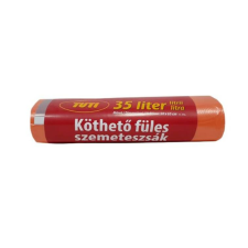 . Szemeteszsák, köthető füles, 35 l, 20 db, "Tuti" tisztító- és takarítószer, higiénia