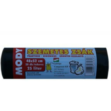 Szemeteszsák Mody (50X50, 25L, 20db/tek, 25tek/karton) tisztító- és takarítószer, higiénia