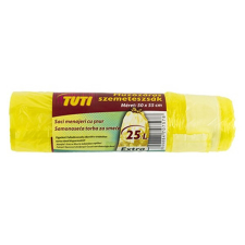 Szemeteszsák TUTI 25L Extra húzófüles 20 db/tekercs tisztító- és takarítószer, higiénia