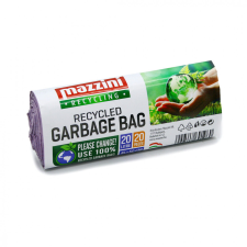 Szemeteszsák újrahasznosított 20l 20db/cs 10mikron tisztító- és takarítószer, higiénia