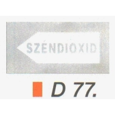Széndioxid D77 információs címke