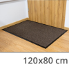  Szennyfogó szőnyeg, lábtörlő, gumírozott hátoldallal (120x80 cm) barna
