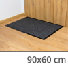  Szennyfogó szőnyeg, lábtörlő, gumírozott hátoldallal (90x60 cm) antracit