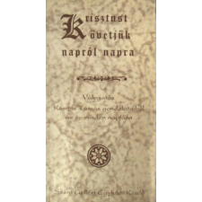 Szent Gellért Kiadó és Nyomda Krisztust követjük napról napra antikvárium - használt könyv