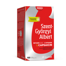  SZENT-GYÖRGYI ALBERT RETARD 1000MG C-VITAMIN & CAPSAICIN 100X vitamin és táplálékkiegészítő