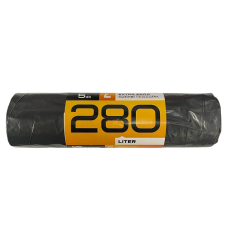 Szerek.hu Kft Mamuth szemeteszsák extra erős, 280L, 135x115cm, 5db/tekercs (20tekercs/karton) tisztító- és takarítószer, higiénia