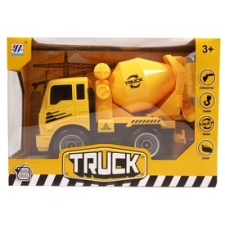  Szerelhető betonkeverő autó - 22 cm autópálya és játékautó