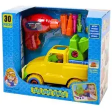  Szerelhető daruskocsi csavarbehajtóval - többféle autópálya és játékautó