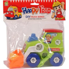  Szerelhető markológép csavarozó készlet autópálya és játékautó