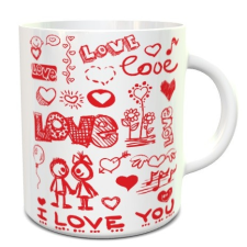  Szerelmes bögre - Valentin napi ajándékok bögrék, csészék