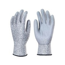  SZERELŐKESZTYŰ, VÁGÁSBIZTOS HPPE, SZÜRKE PU TENYÉRREL (8)