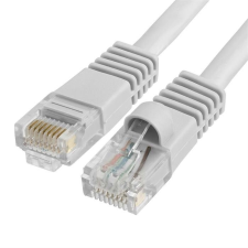 Szerelt patch kábel UTP Cat5e 25 m PVC SZÜRKE kábel és adapter