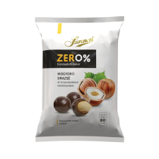 Szerencsi zero mogyoró drazsé ét- és tejcsokoládéval 80 g reform élelmiszer
