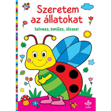 Szeretem az állatokat – Színezz, betűzz, játssz! gyermek- és ifjúsági könyv