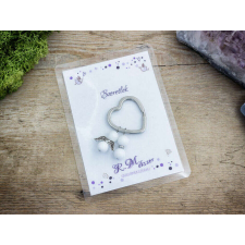  Szeretlek kulcstartó szerelmednek tejkvarccal kulcstartó