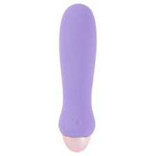 szexvital.hu Cuties Mini Purple - akkus, szilikon rúdvibrátor (lila) vibrátorok