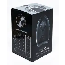 szexvital.hu Hot Octopuss Pulse Solo Essential - akkus maszturbátor (fekete) egyéb erotikus kiegészítők férfiaknak