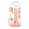szexvital.hu RealRock Penis Sleeve 8 - péniszköpeny (21cm) - natúr