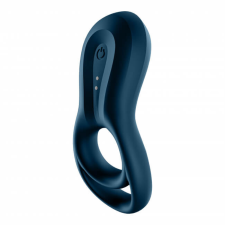 szexvital.hu Satisfyer Epic Duo - okos, akkus, vibrációs péniszgyűrű (fekete) péniszgyűrű