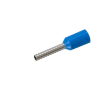 Szigetelt érvéghüvely kék 2,5 mm2 - 12 mm villanyszerelés
