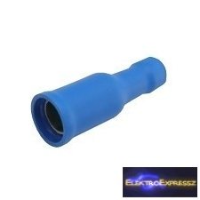  Szigetelt hengeres saru 4.0mm, 1.5-2.5mm Kék villanyszerelés