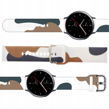 Szíjas Camo Szilikon Szíves Karkötő Samsung Galaxy Órához 46Mm okosóra kellék