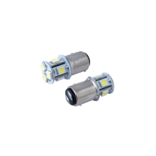 Sziklai Izzó, VISION P21/5W BAY15d 12V 8x 5050 SMD led, 1db autóalkatrész