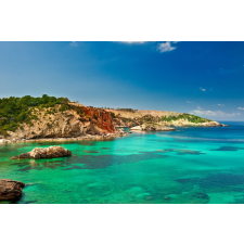  Sziklás tengerpart tapéta, 300 x 200 cm tapéta, díszléc és más dekoráció