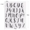  Szilikon ABC-s torta-desszert díszítő forma, 6. minta
