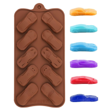  Szilikon bonbon és csokoládé forma – Autó, versenyautó sütés és főzés