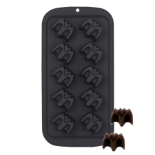  Szilikon bonbon és csokoládé forma – Halloween – Denevér sütés és főzés
