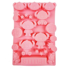  SZILIKON BONBON FORMA - 22 RÉSZES LILO ÉS STITCH konyhai eszköz