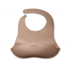  Szilikon előke – Mimijo – karamell előke