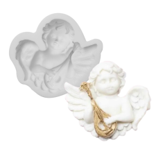  Szilikon fondant és marcipán mintázó – Angyalka lanttal sütés és főzés