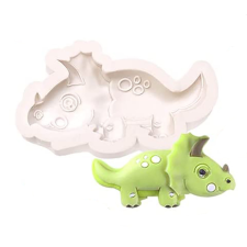  Szilikon fondant és marcipán mintázó – Dinoszaurusz – Triceratops sütés és főzés