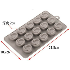  SZILIKON FORMA RÓZSÁS 2X10,4X21CM sütés és főzés