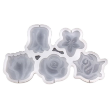  Szilikon nyalóka forma-Virágok sütés és főzés