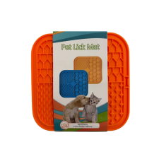  Szilikon nyalólap kutyáknak és macskáknak - narancssárga kutyatál