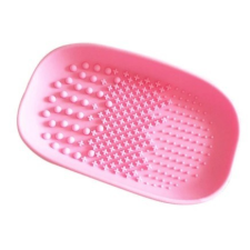  Szilikon sminkecset tisztító  - Világos rózsaszín smink kiegészítő