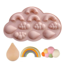  Szilikon Sütőforma- Időjárás minta sütés és főzés