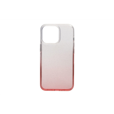 - SZÍNÁTMENETES CSILLOGÓS TPU TOK IPHONE 13 PRO MAX 6.7 PIROS tok és táska